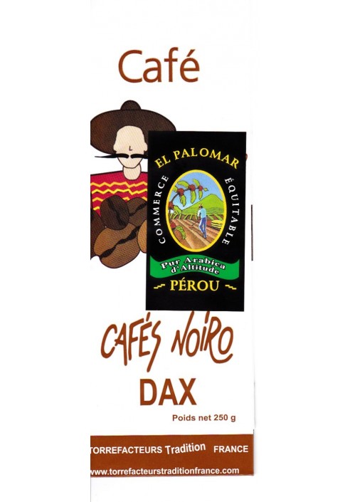 Café Pérou El Palomar Bio et équitable