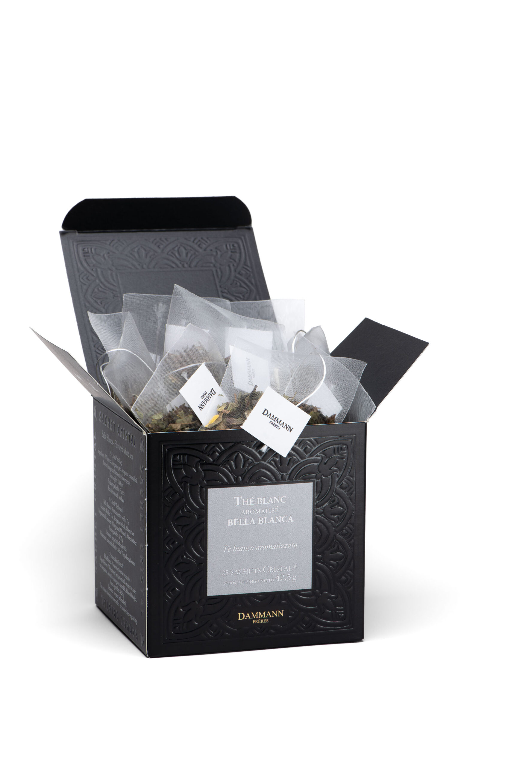 Boîte 25 sachets thé blanc bella blanca Dammann Frères